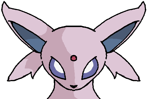 Rostro de Espeon (ccf)